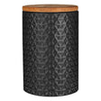 Geome Dolomite and Matt Black Tri Canister
