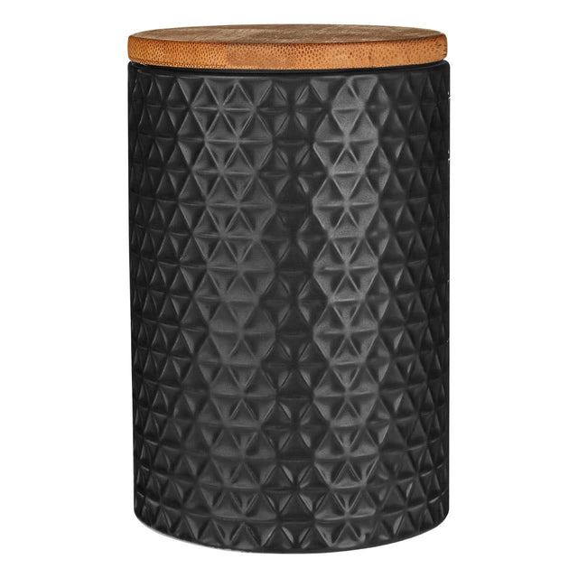 Geome Dolomite and Matt Black Tri Canister
