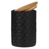 Geome Dolomite and Matt Black Tri Canister