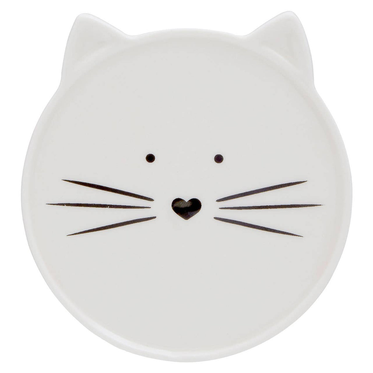 Ivory Cat Mug And Coaster