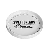 Pun And Games Cheese Board With Glass Dome