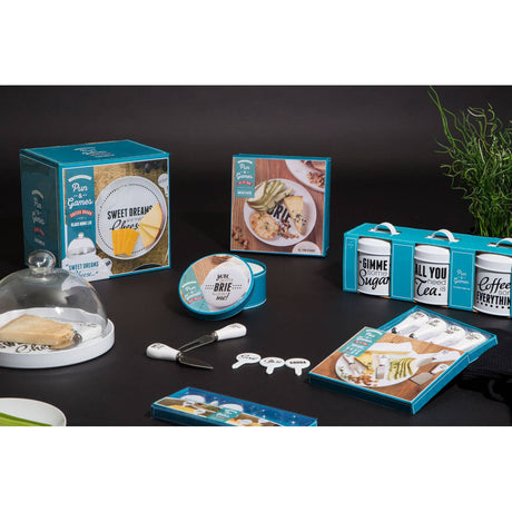 Pun And Games Cheese Board With Glass Dome