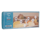 Set Of Six Pun And Games Cheese Markers