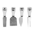 Pun & Games Cheese Knives - Set of 4