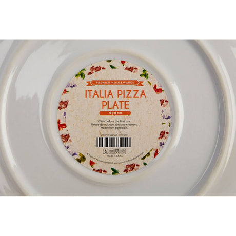 Italia Pizza Plate