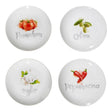 Set Of Four Italia Antipasti Plates