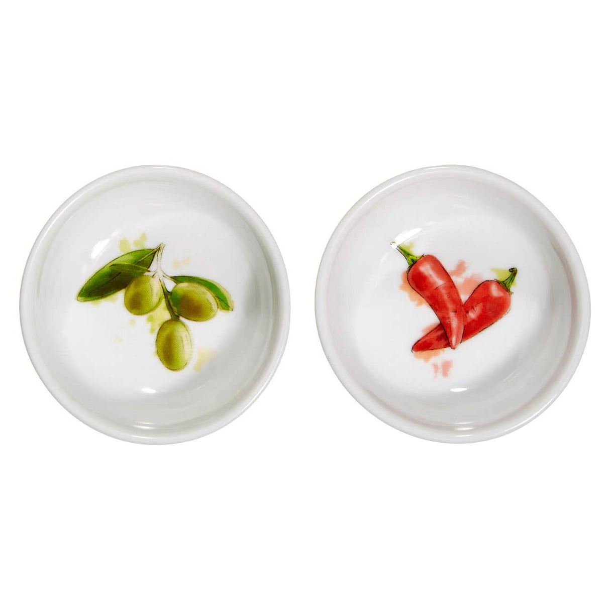 Set Of Two Italia Dipping Bowls