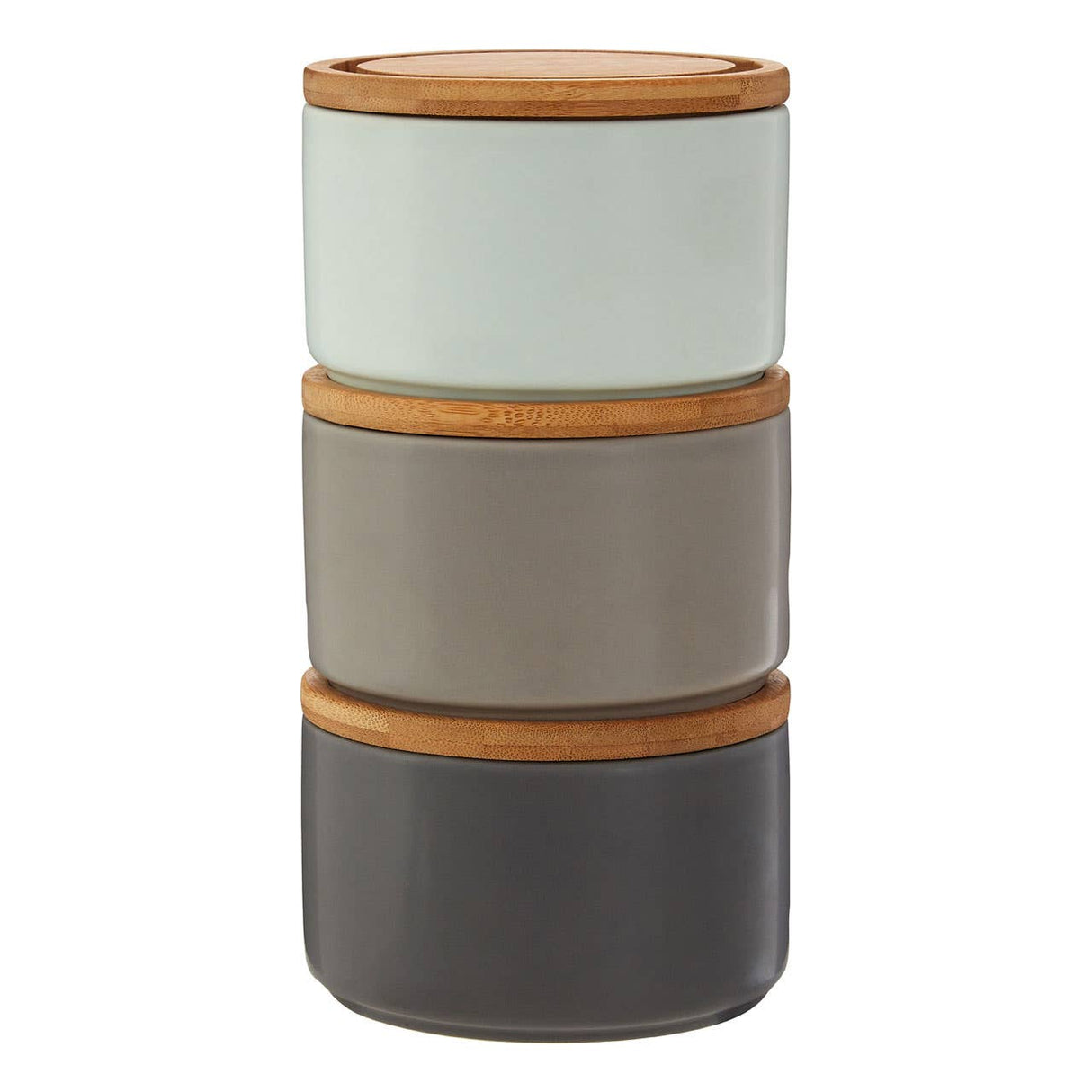 Fenwick Grey Storage Canisters