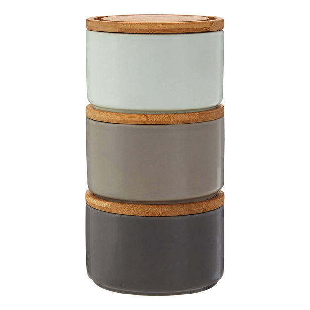 Fenwick Grey Storage Canisters