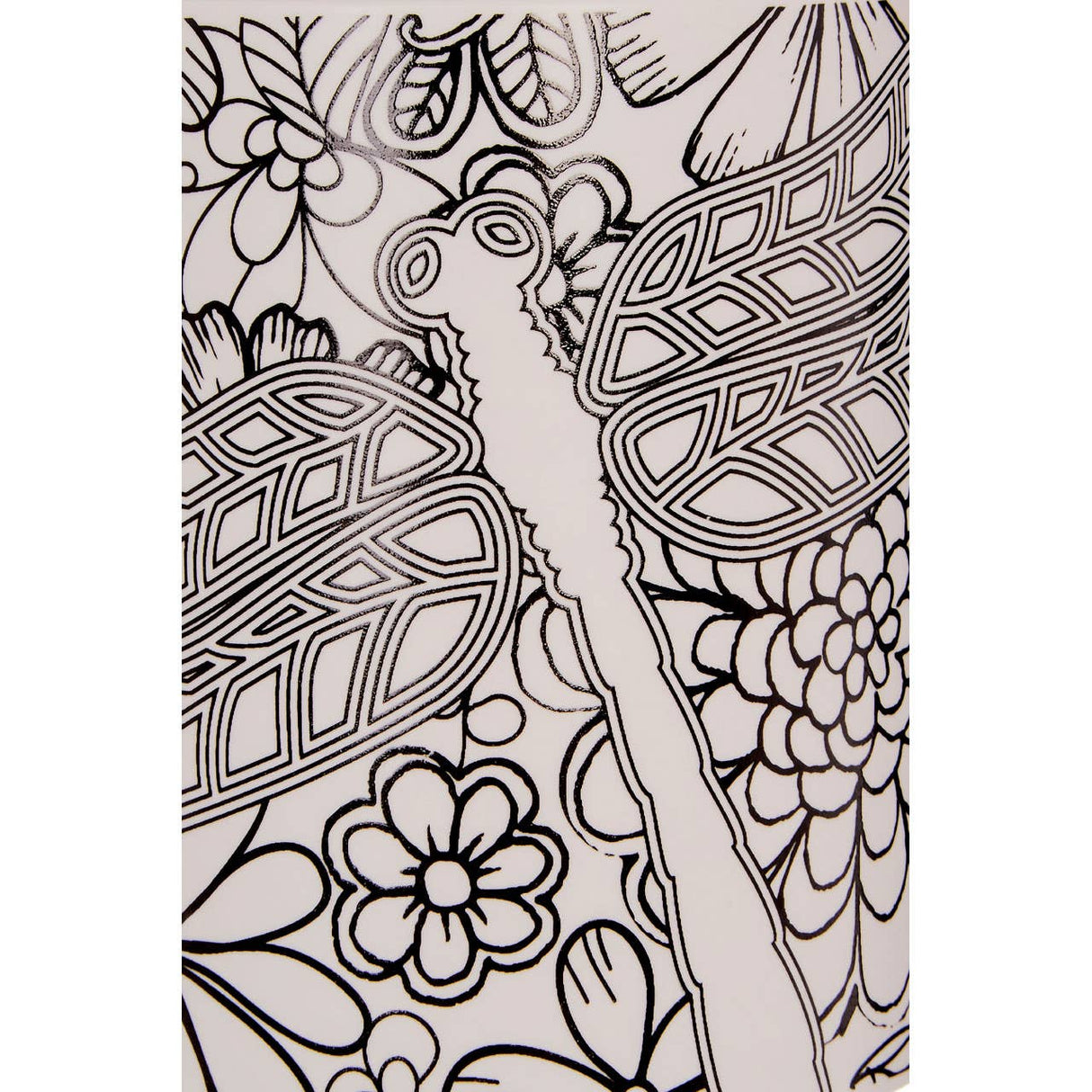 Dragonfly Colour In Mug
