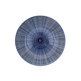 Maya 12 Piece Blue And White Dinner Set