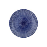 Maya 12 Piece Blue And White Dinner Set