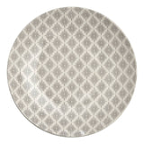 Maya Grey And White 12 Pc Dinner Set