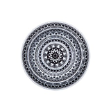 Maya 12 Piece Black And White Dinner Set