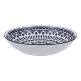 Maya 12 Piece Black And White Dinner Set