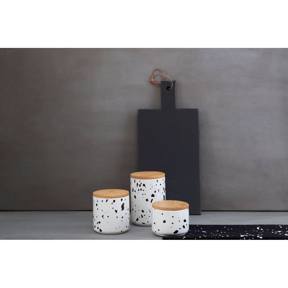 Speckled Medium Storage Canister