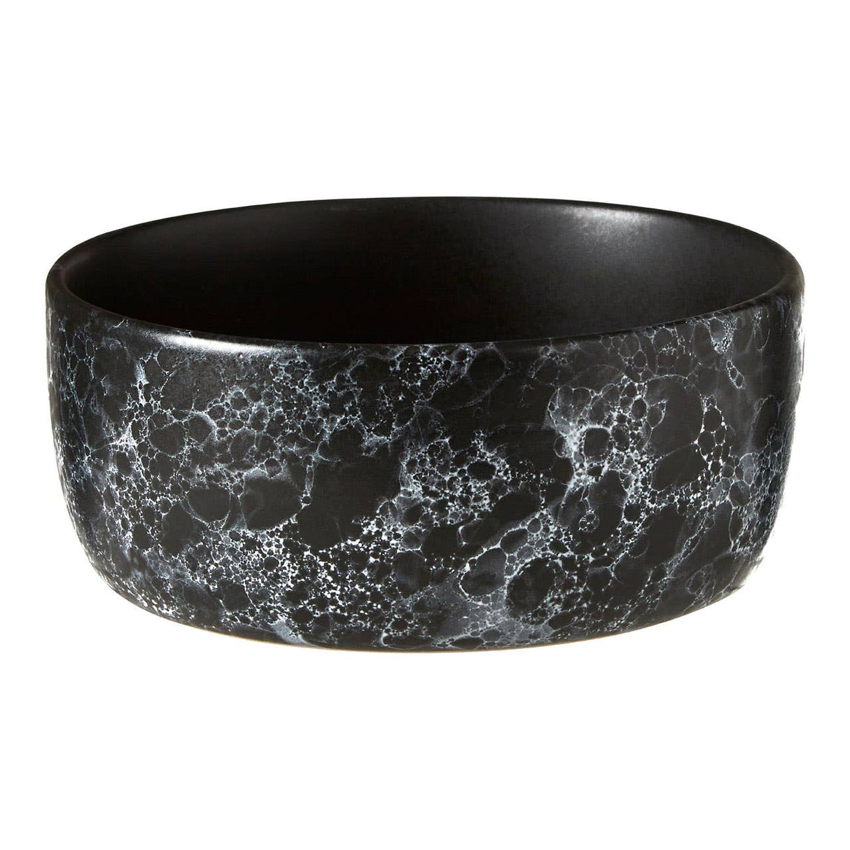 Hygge Black Faux Marble Bowl