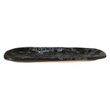 Hygge Large Black Faux Marble Plate