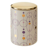 Fenwick Canister with Gold Finish Lid