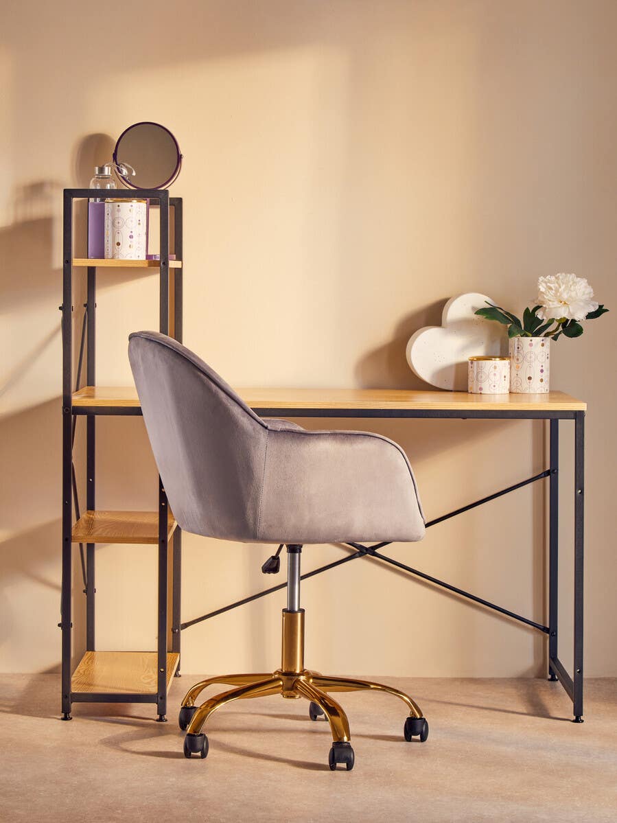 Fenwick Canister with Gold Finish Lid