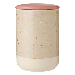 Lozica Large Recycled Grey White Storage Canister