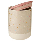 Lozica Large Recycled Grey White Storage Canister
