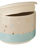 Lozica Small Recycled Grey Blue Storage Canister