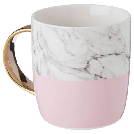 Mimo Pastel Pink C Letter Monogram Mug