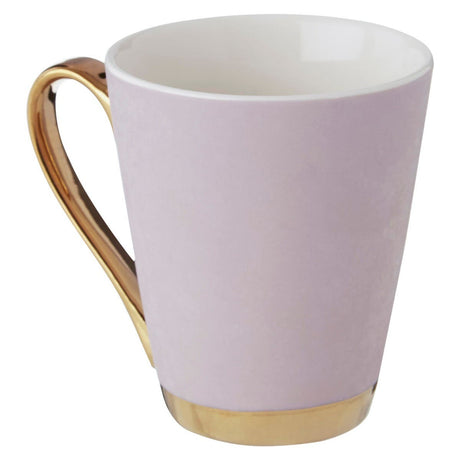 Mimo Grey Frosted Deco K Letter Monogram Mug