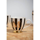 Mimo Duchess M Letter Monogram Mug