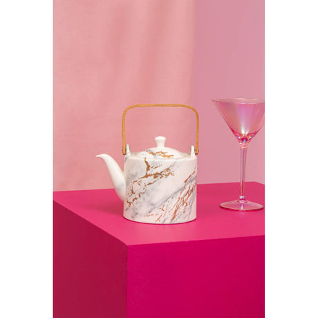 Marble Luxe Teapot