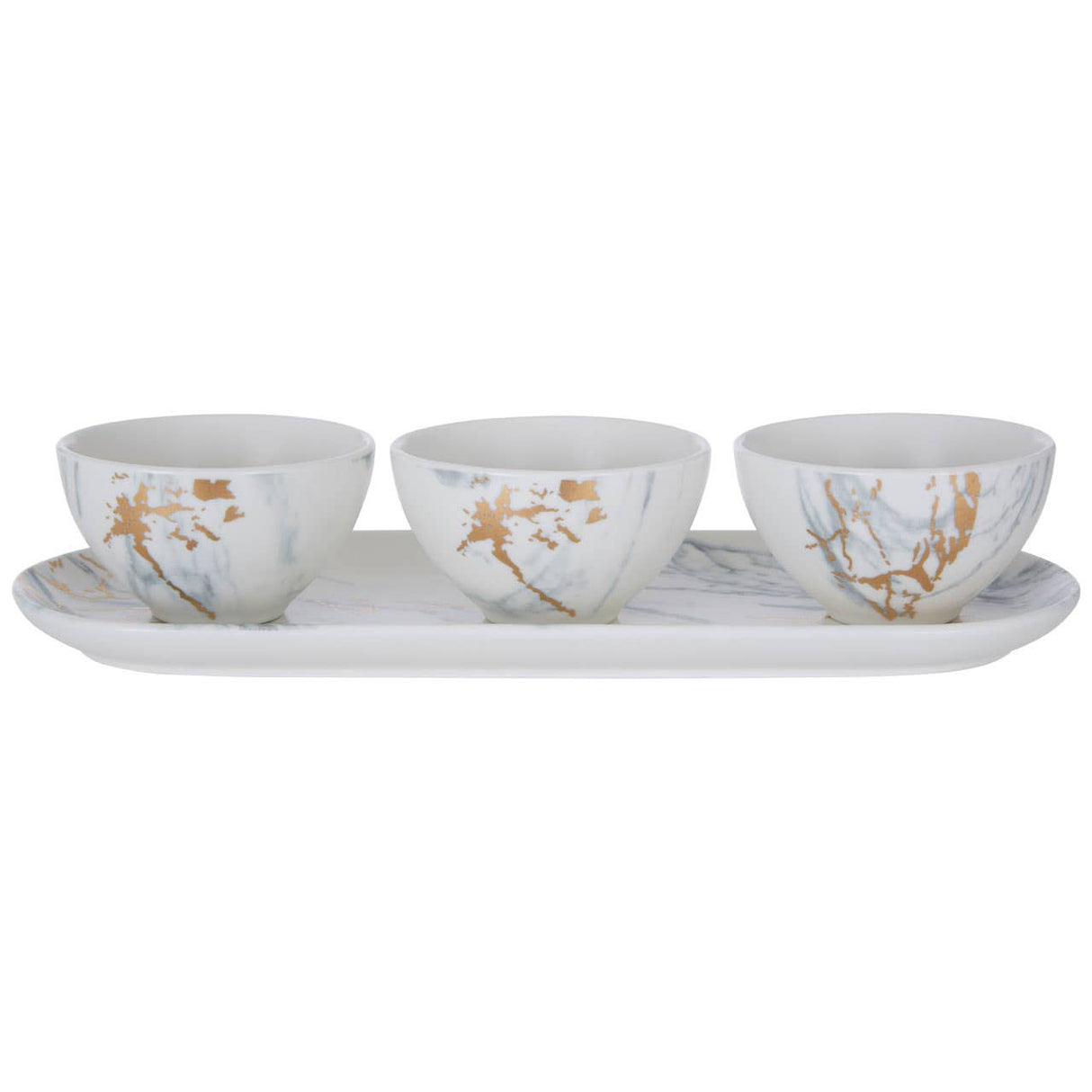 Marble Luxe 4 Piece Tapas Set