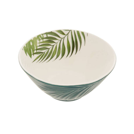 Bali Dark Green Large Salad Bowl