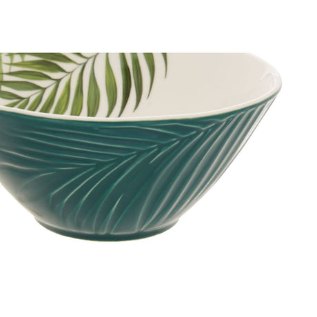 Bali Dark Green Large Salad Bowl