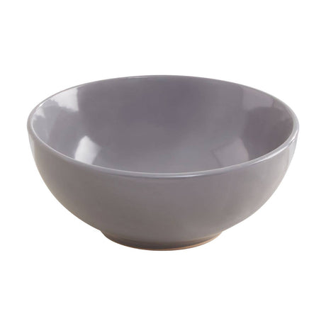 16 Piece Dark Grey Stoneware Dinner Set