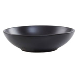 16 Piece Black Stoneware Dinner Set