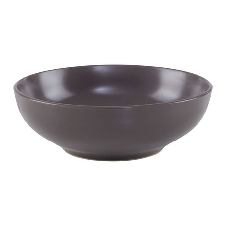 Elmira 16 Pc Brown Stoneware Dinner Set