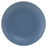 Twelve Piece Blue Stoneware Dinner Set