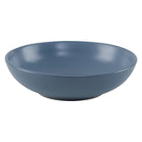 Twelve Piece Blue Stoneware Dinner Set