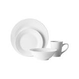 Elmira 16 Pieces White Porcelain Dinner Set
