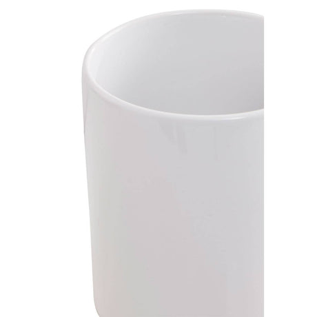 Straight White Mug