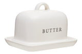 Farmhouse Cream Large Butter Dish