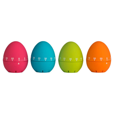 Kelso 4 Assorted Egg Shape Timers