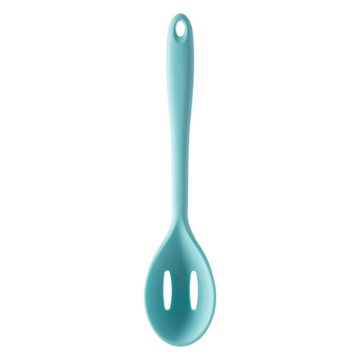 Zing Light Green Silicone Slotted Spoon