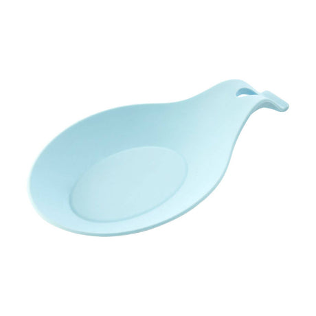 Light Blue Zing Silicone Spoon Rest