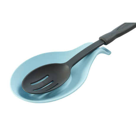 Light Blue Zing Silicone Spoon Rest
