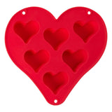 Mimo Red Silicone 6 Baking Mould