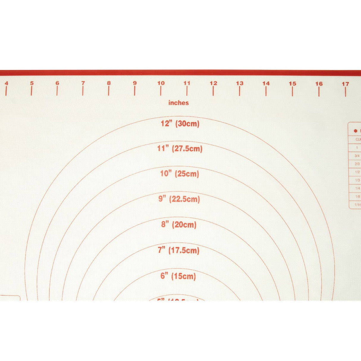 Mimo Red Trim Baking Mat