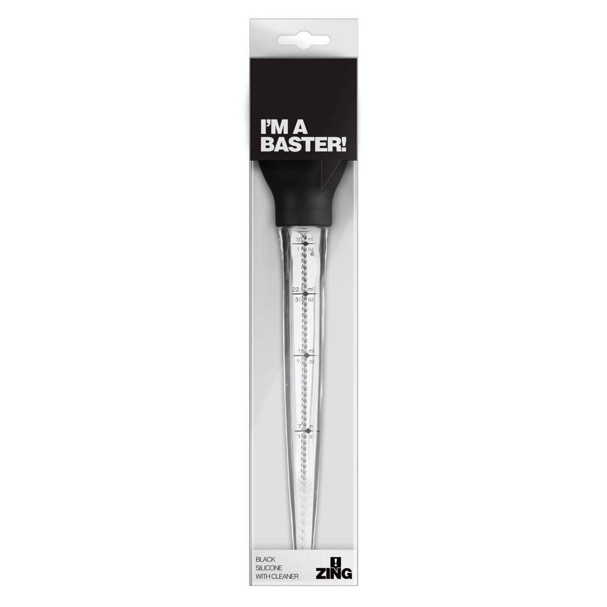 Black Silicone Zing Baster
