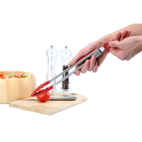 Red Silicone Zing Tongs